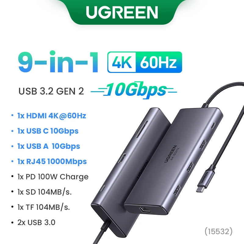 USB C HUB Type C to Multi USB 3.0 HUB HDMI Adapter Dock for MacBook Pro and Huawei Mate