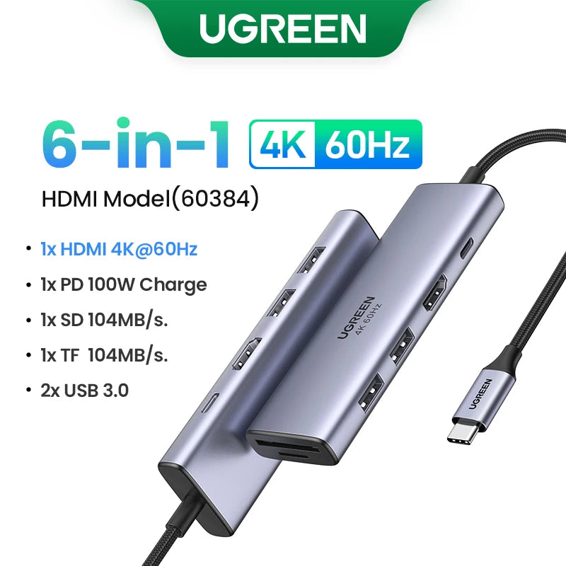 USB C HUB Type C to Multi USB 3.0 HUB HDMI Adapter Dock for MacBook Pro and Huawei Mate
