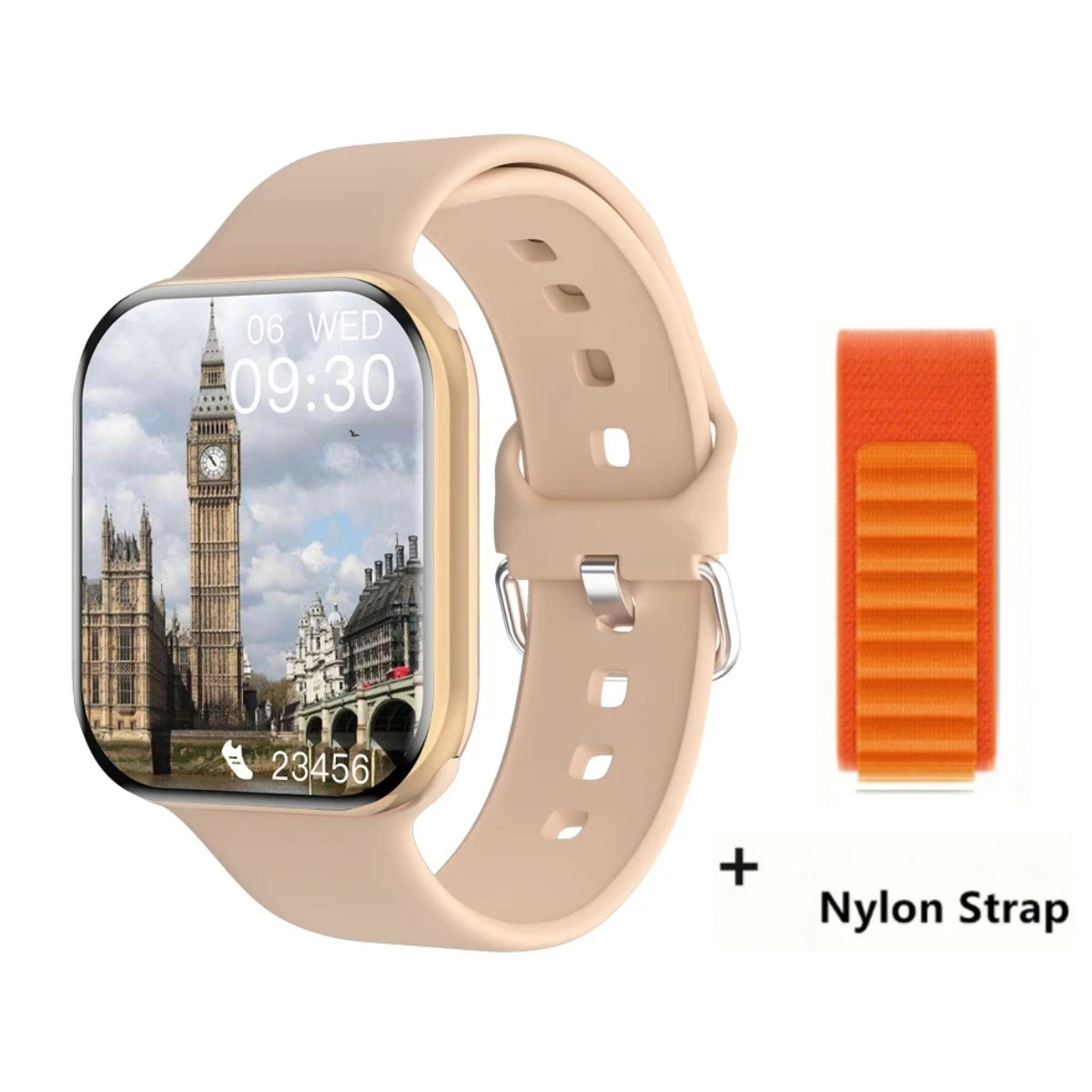 Apple GPS Smartwatch with HD AMOLED & Music