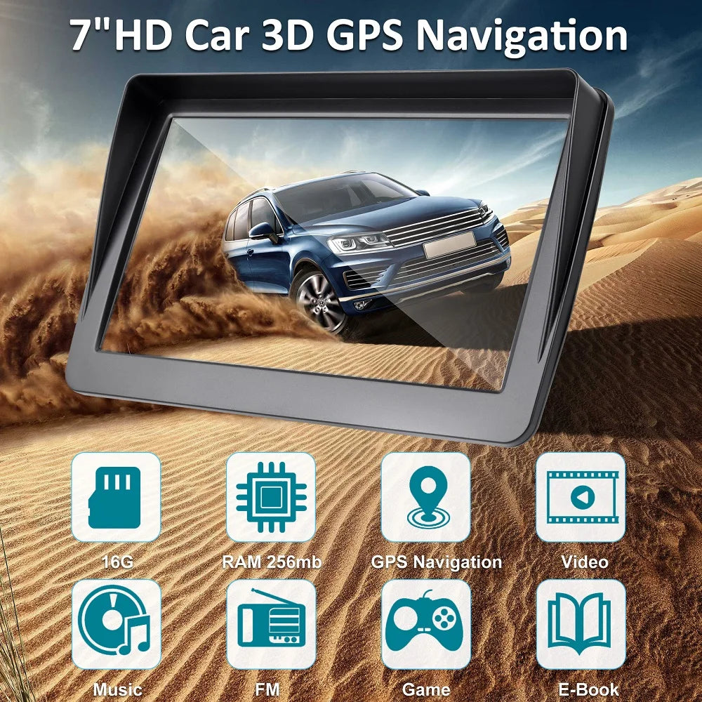 7 inch HD Car GPS Navigation