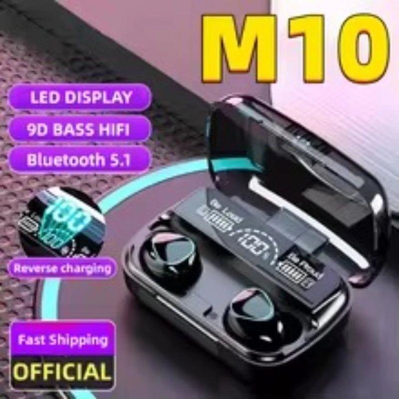 9D Stereo Sports Waterproof Earbuds