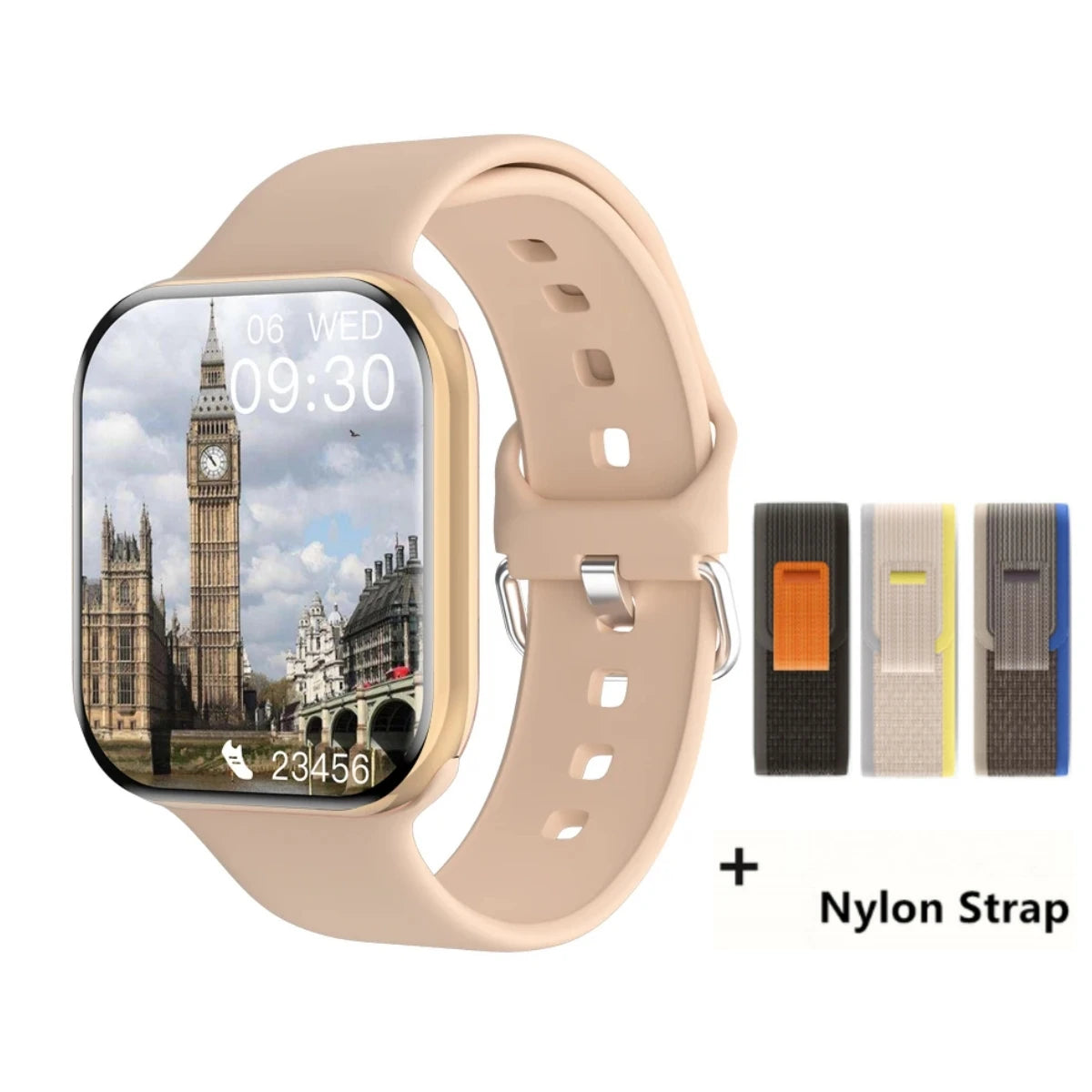 Apple GPS Smartwatch with HD AMOLED & Music