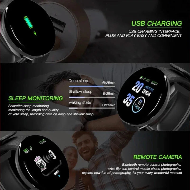 Xiaomi D18 Smartwatch with Sport & Smart Features