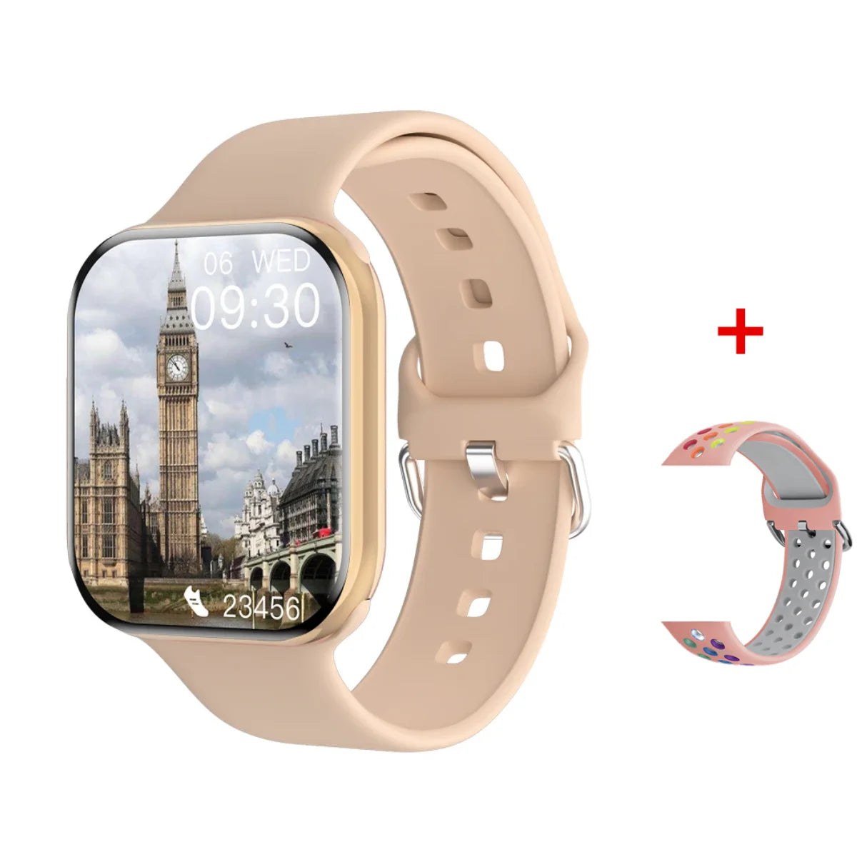 Apple GPS Smartwatch with HD AMOLED & Music