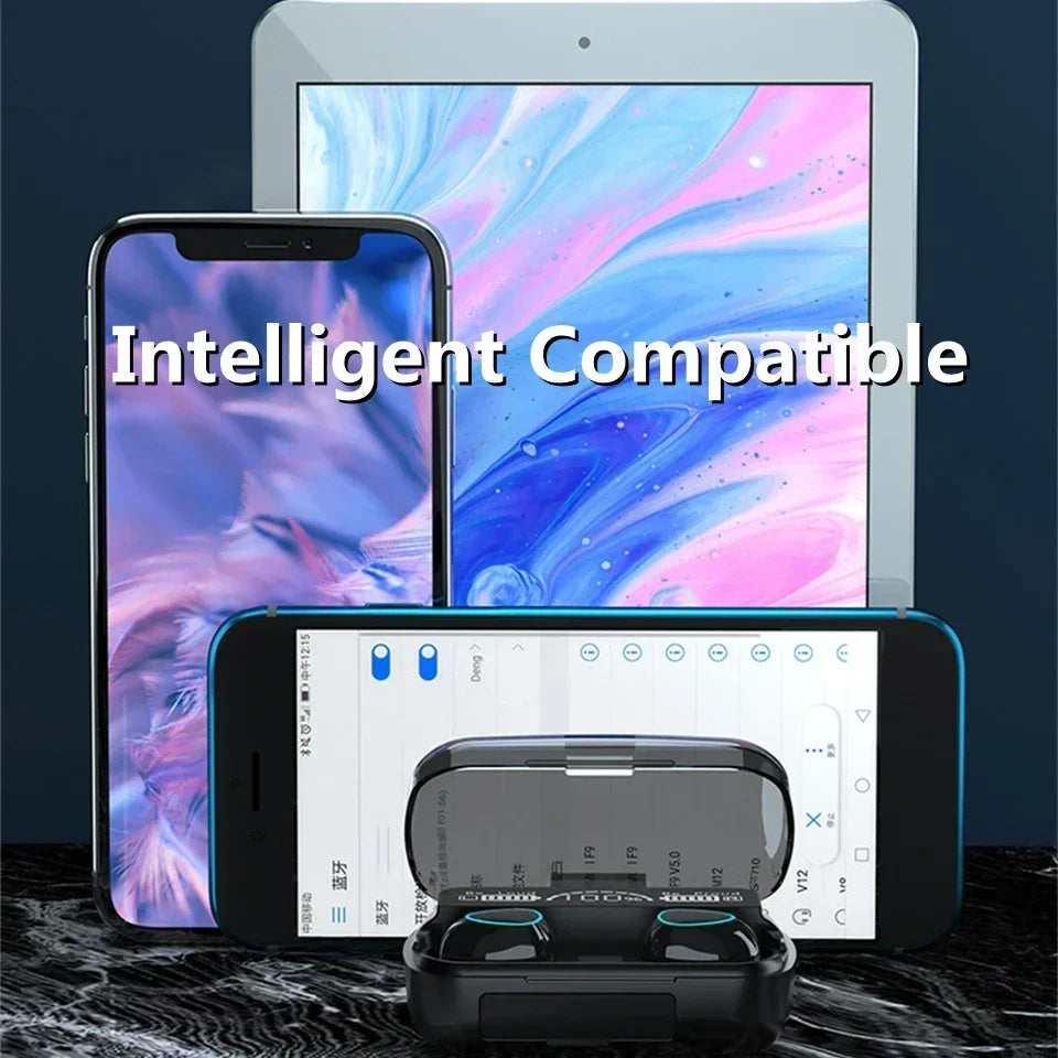 9D Stereo Sports Waterproof Earbuds