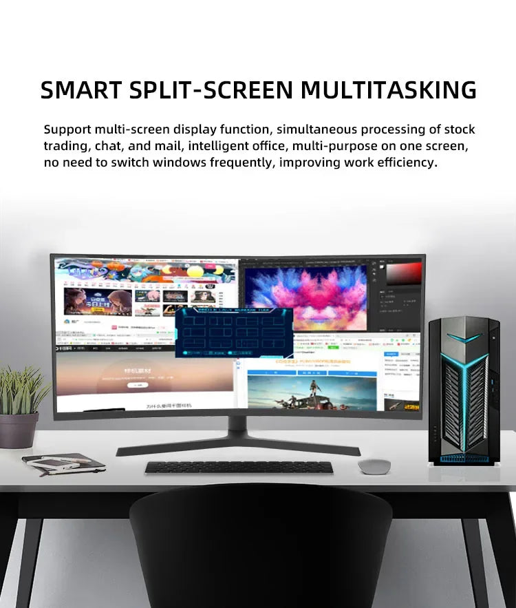 34" Curved 4K Monitor – 100Hz/165Hz