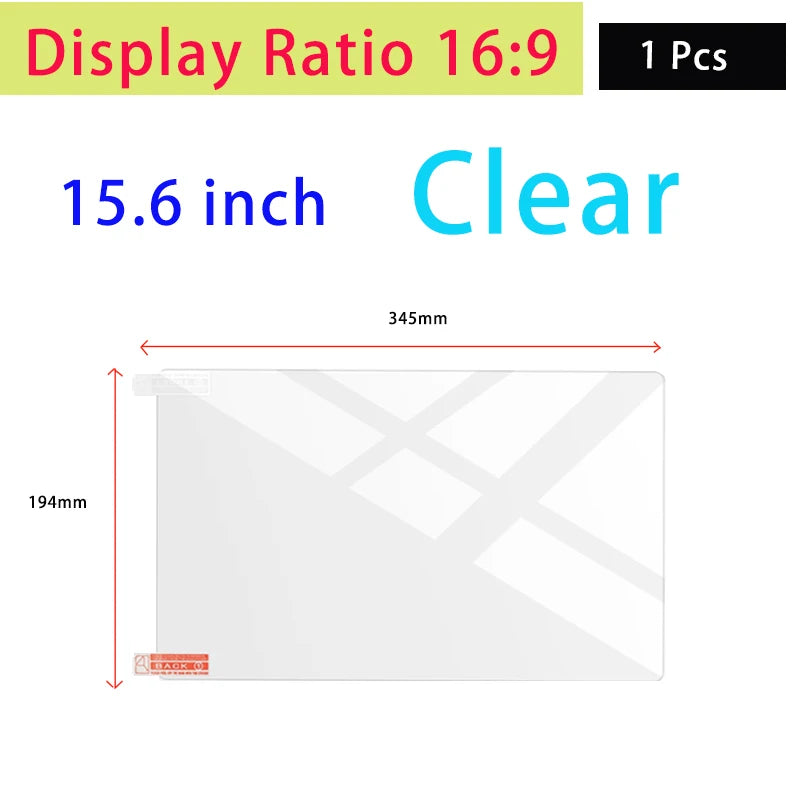 15.6 inch (310mm*174mm) Privacy Filter For 16:9 Laptop Notebook Anti-glare Screen protector Protective film