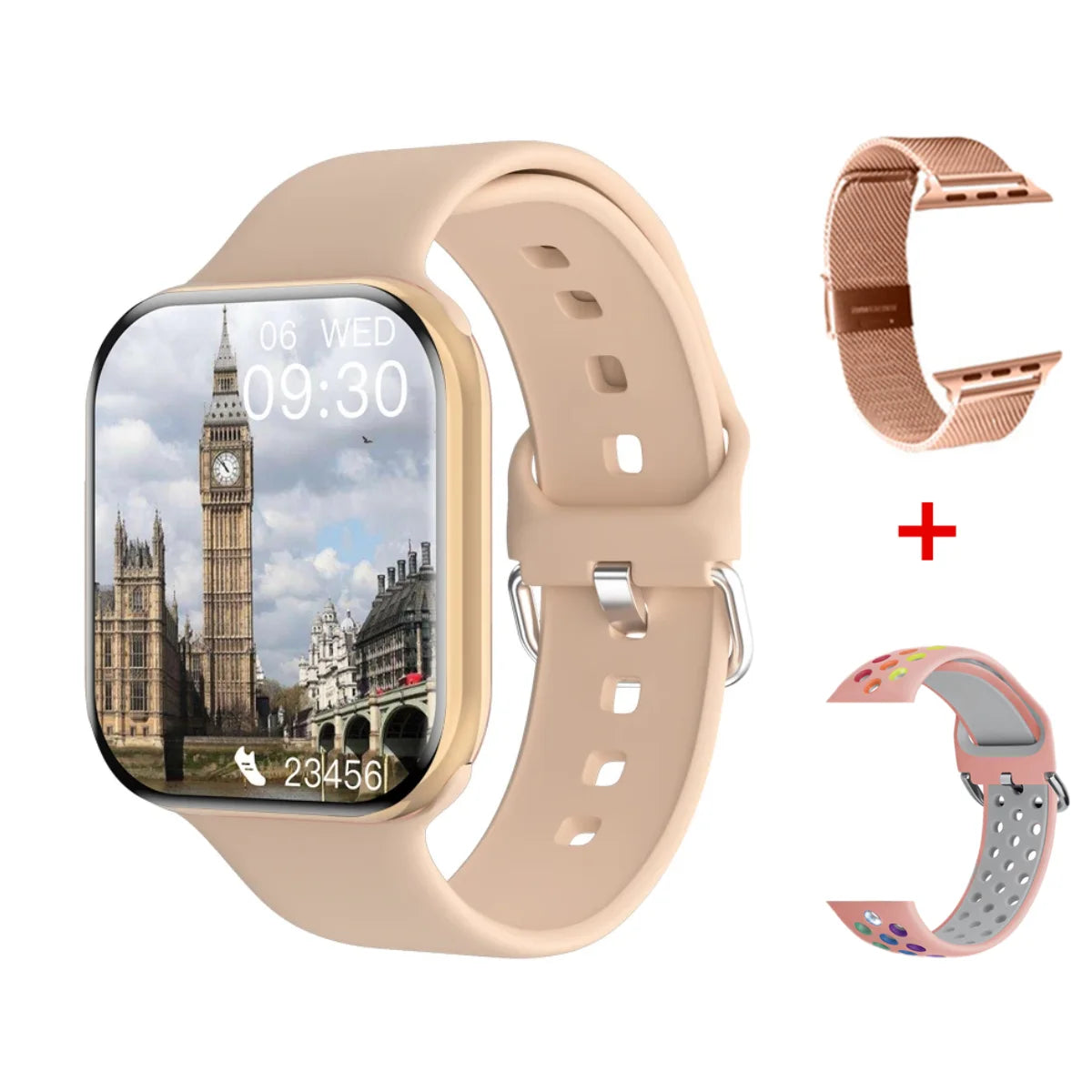 Apple GPS Smartwatch with HD AMOLED & Music