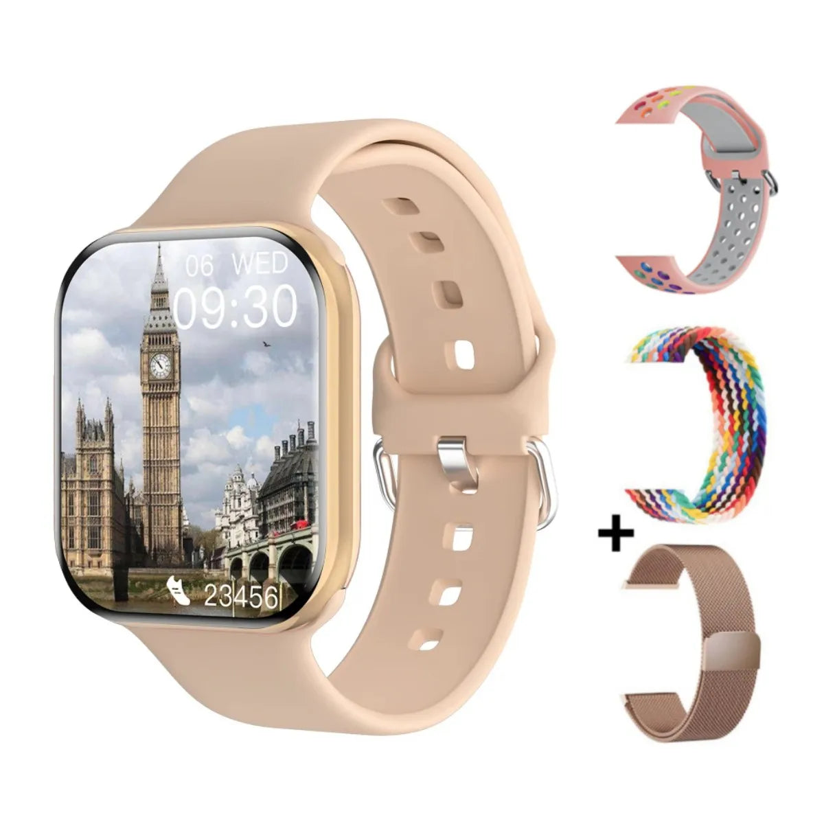 Apple GPS Smartwatch with HD AMOLED & Music