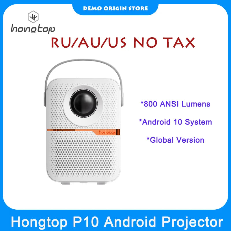 Portable Android Projector with 800 ANSI & 1080P Support
