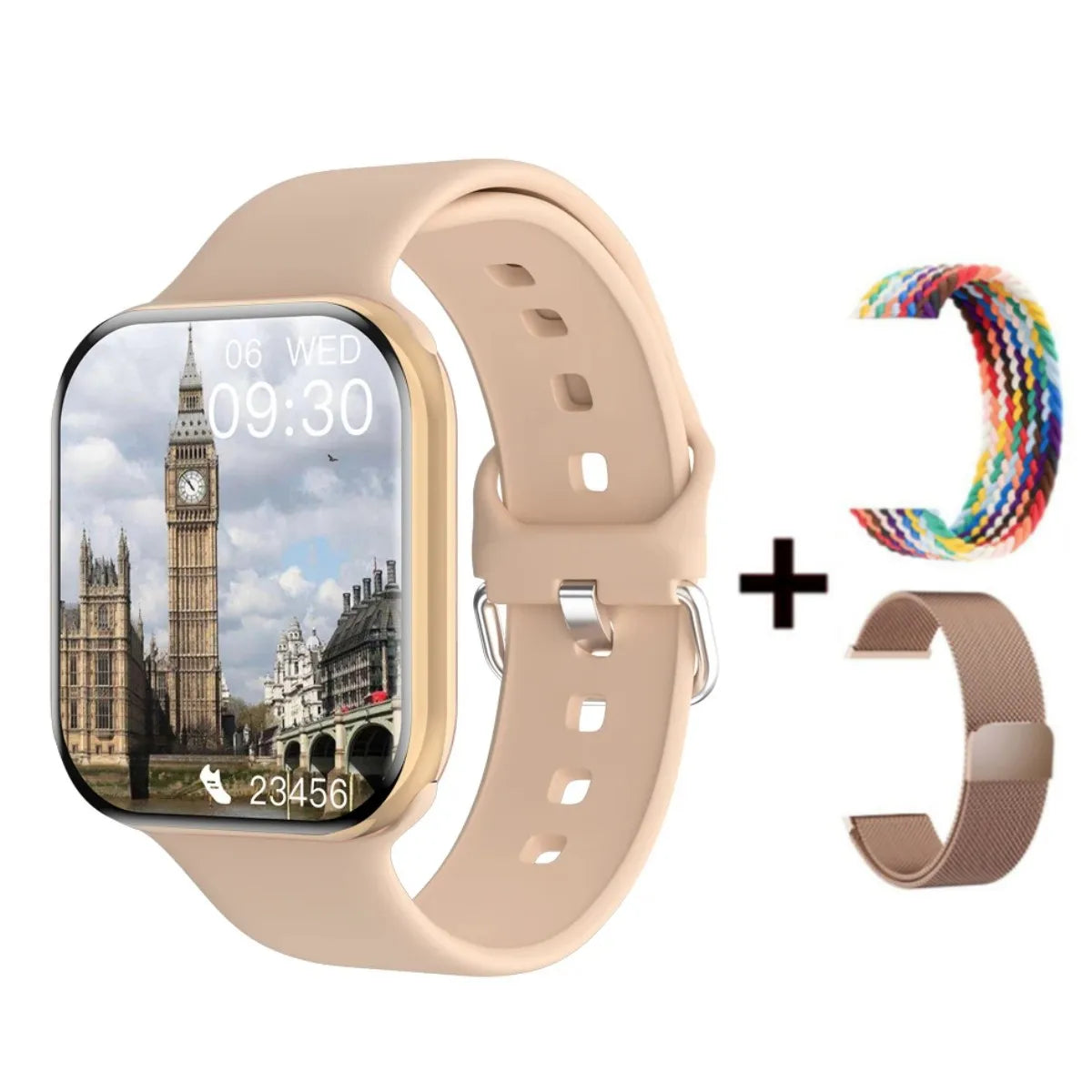 Apple GPS Smartwatch with HD AMOLED & Music