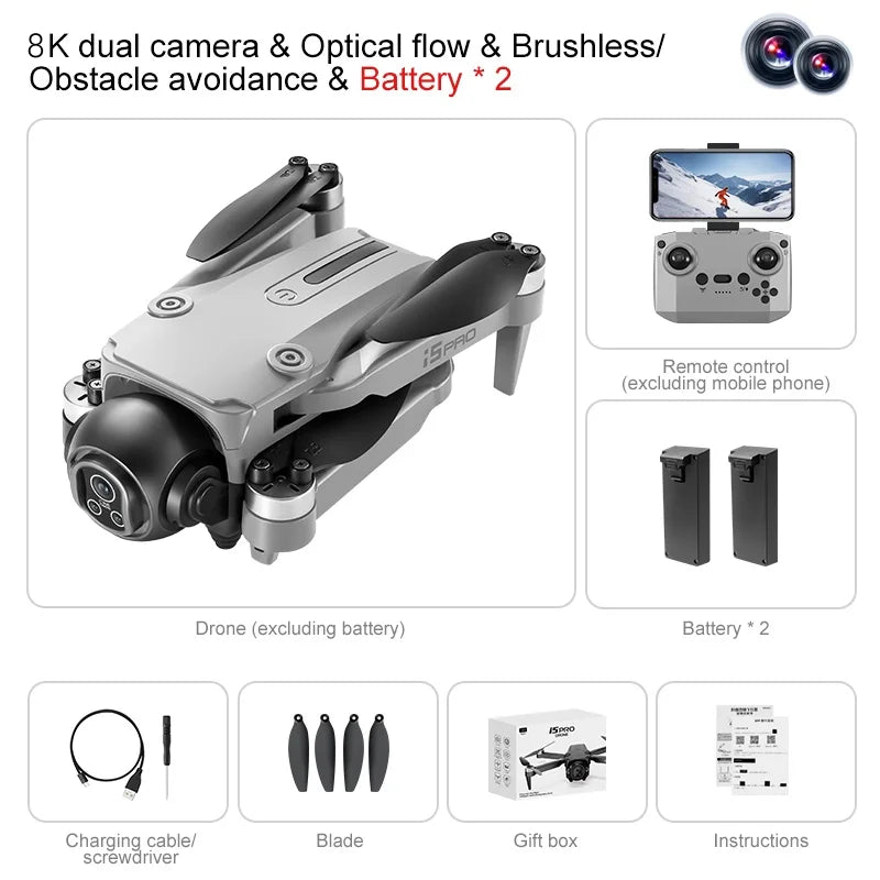 Xiaomi I5 Pro 8K Drone with Screen