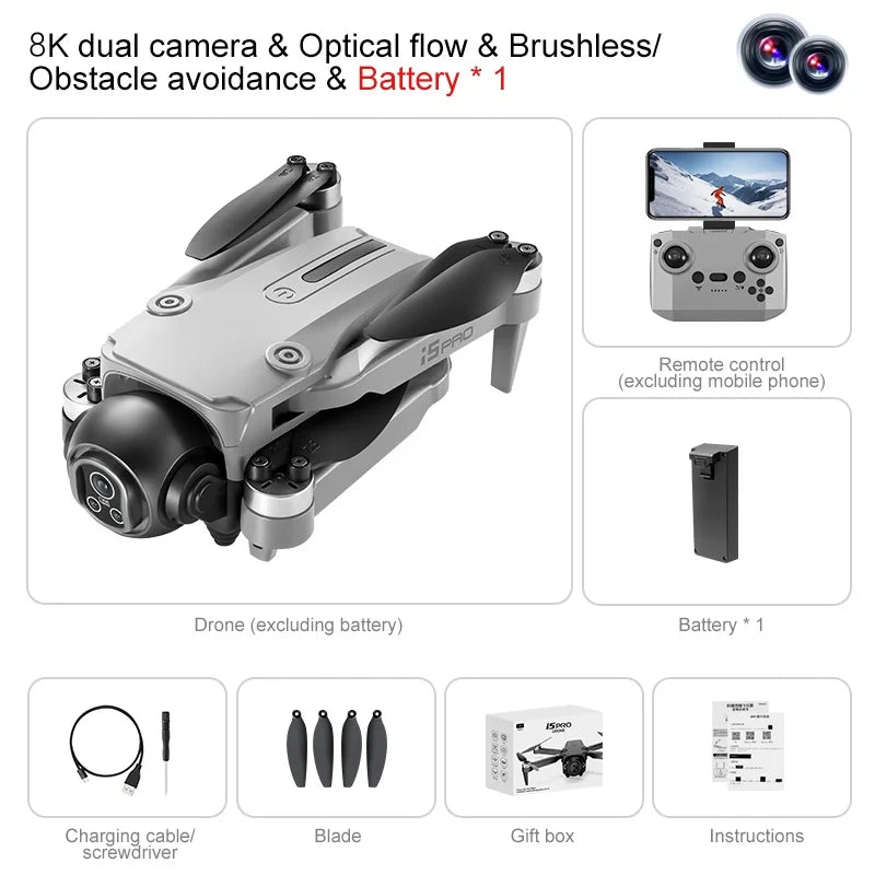 Xiaomi I5 Pro 8K Drone with Screen