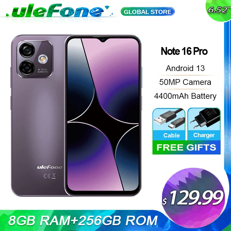 Ulefone Note 16 Pro Smartphone