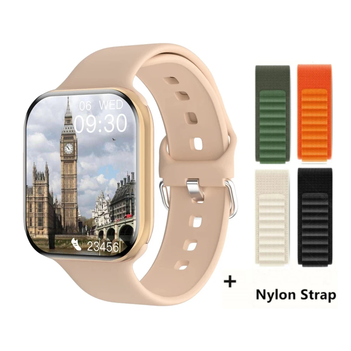 Apple GPS Smartwatch with HD AMOLED & Music