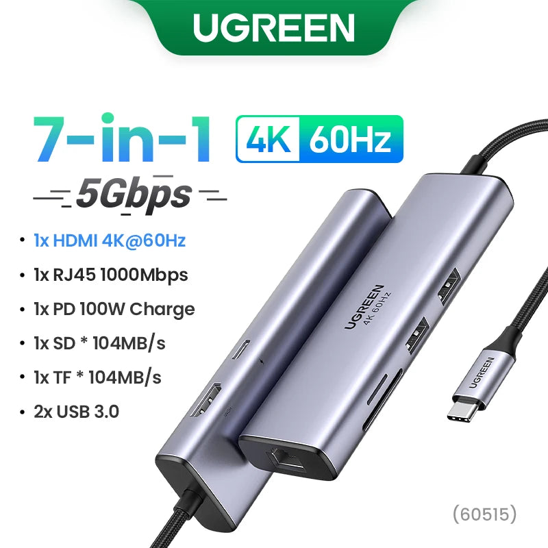 USB C HUB Type C to Multi USB 3.0 HUB HDMI Adapter Dock for MacBook Pro and Huawei Mate