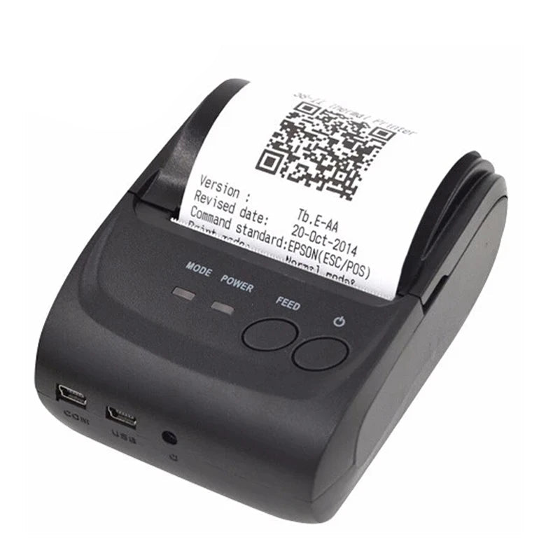 58mm Mini Bluetooth Thermal Receipt Printer