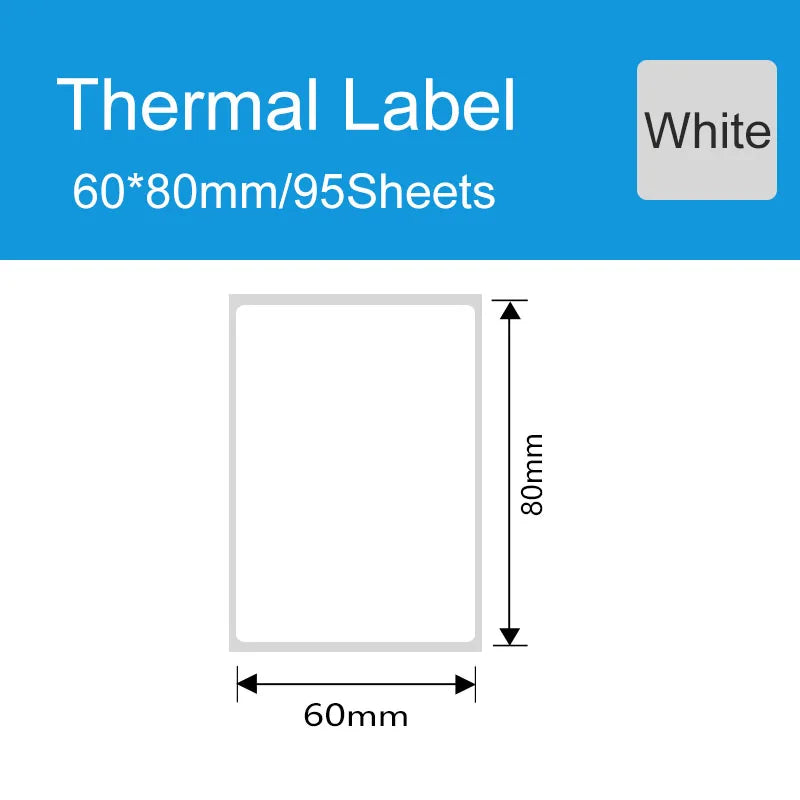 Wireless Thermal Mini Barcode Printer