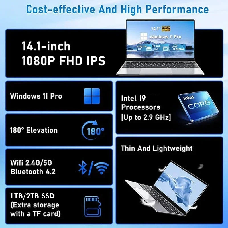Ultra Slim 14" i9 Gaming Laptop