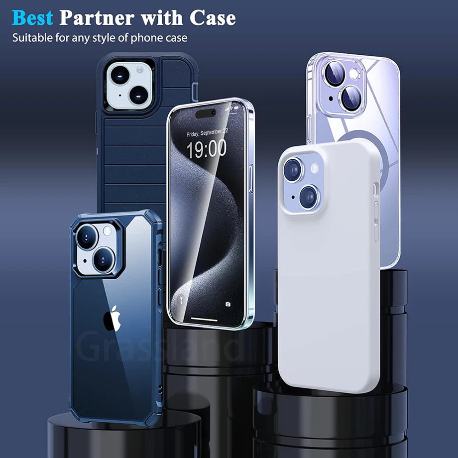 Solid Color PU Leather Phone Case For iPhone (Multi Options Available)
