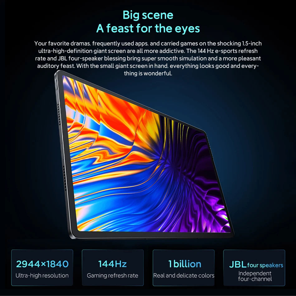 Ultra Smooth 144Hz Lenovo Xiaoxin Pad Pro 2025 Tablet