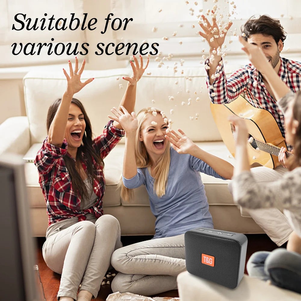 TG608 Mini Wireless Bluetooth Outdoor Portable Speaker
"