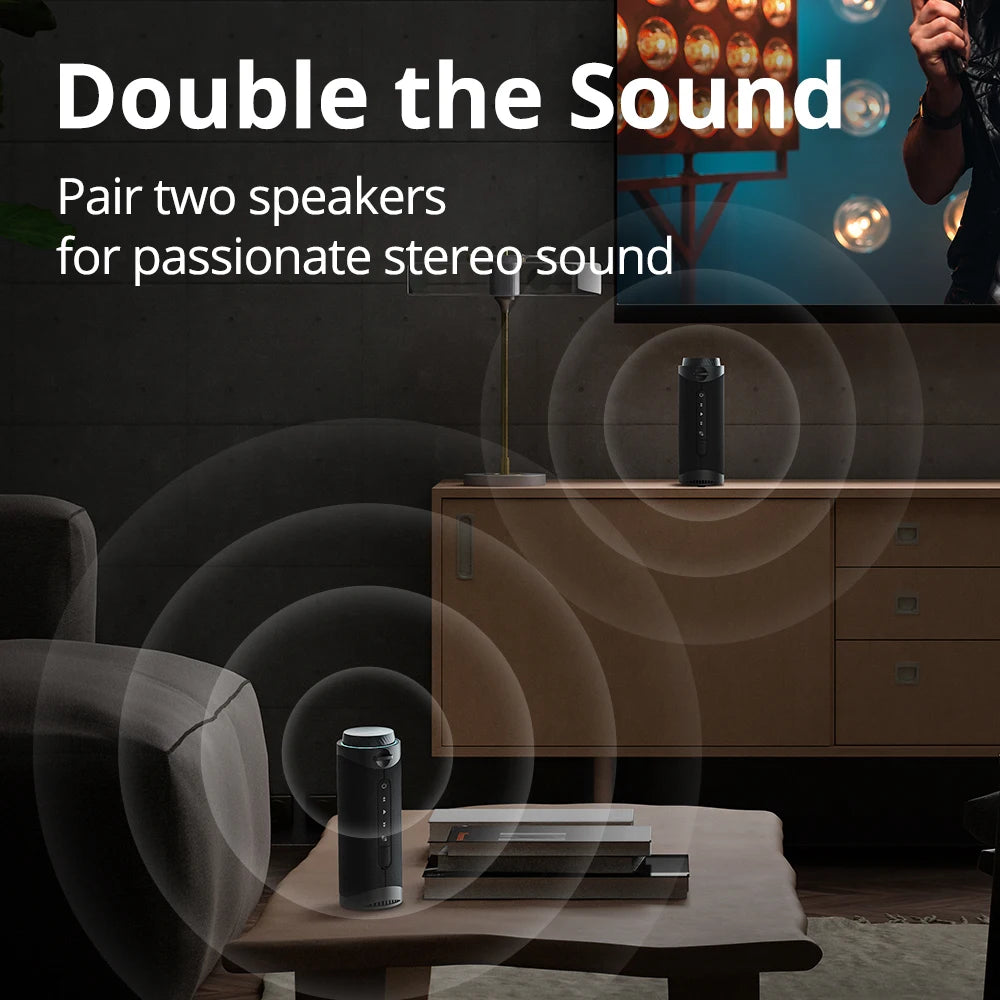 Tronsmart T7 LED Bluetooth Speaker with Surround Sound