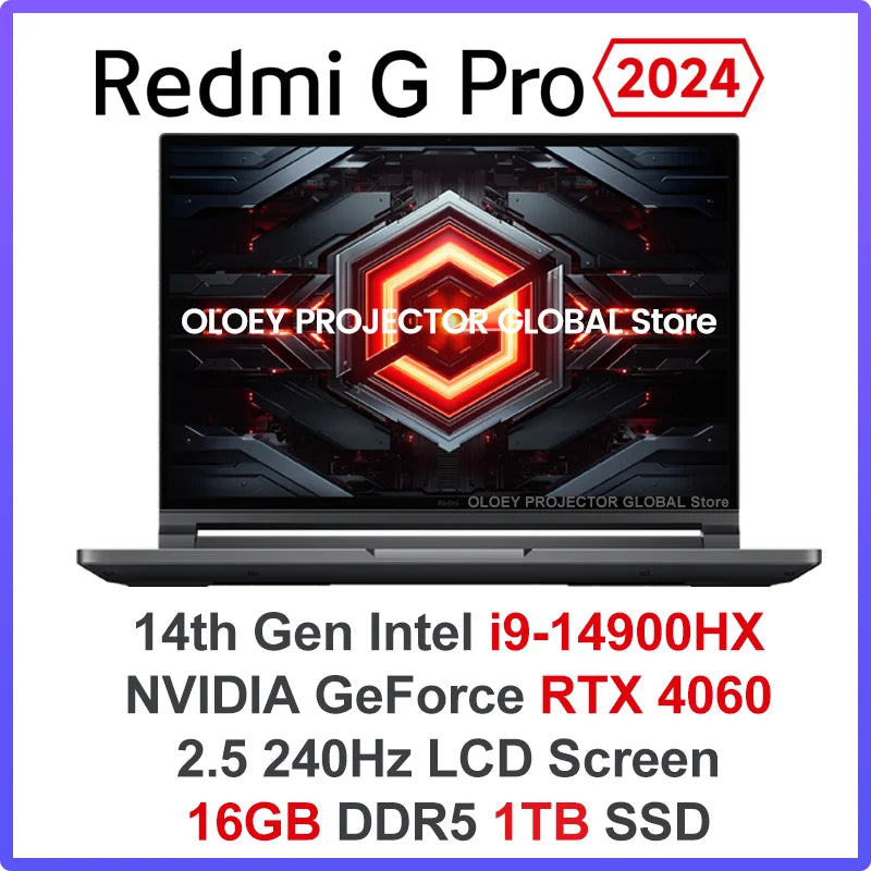 Redmi G Pro Gaming Beast with RTX 4060	Gaming Laptops, Laptops / Notebooks