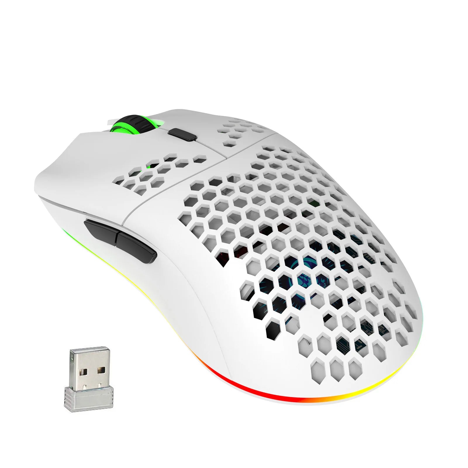 6400 DPI Ergonomic Wired RGB Gaming Mouse