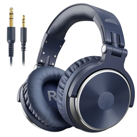Wired Professional Studio Pro DJ Headphones With Microphone