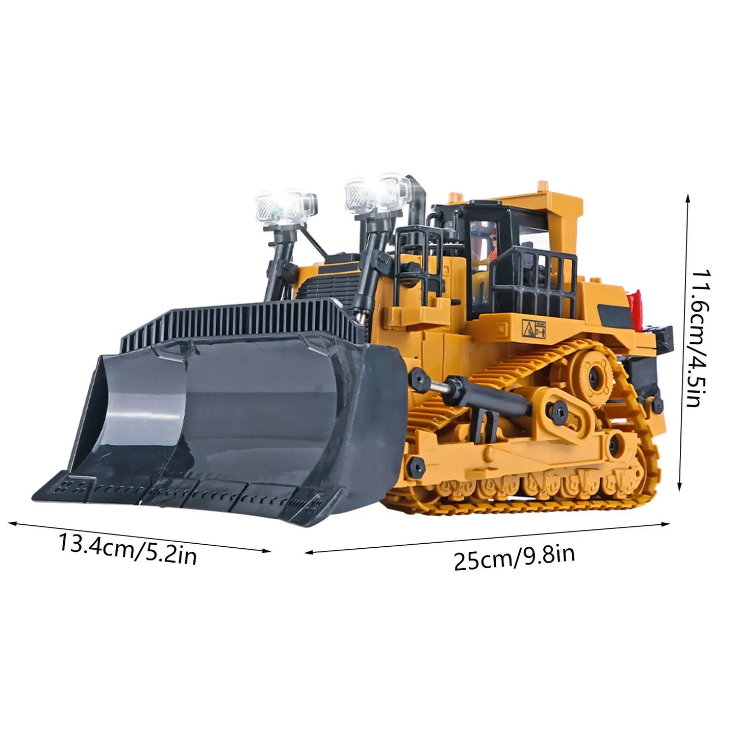 RC Excavator with Music and Light